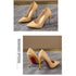 Elegant Plus Size Stiletto Pumps for Women - Pointed Toe Party Shoes